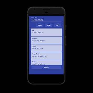 Amazing Fonts screenshot 1