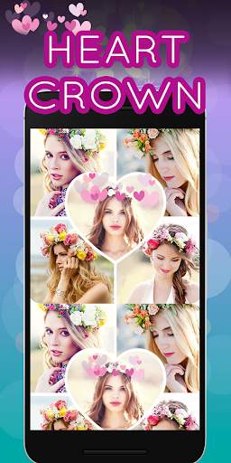 Heart Crown Photo Filter Camera screenshot 4