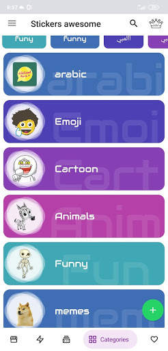 Stickers Awesome - WAStickerApp & Sticker maker screenshot 2