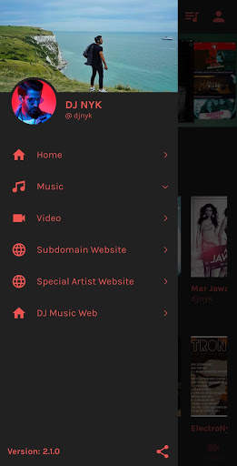 DJ Music Web screenshot 5