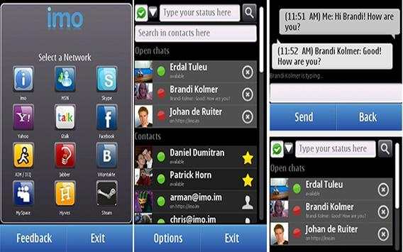 Share photo selfie with imo screenshot 3