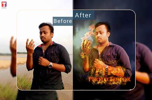 Fire Photo Editor & Background Changer screenshot 4