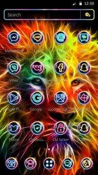 King Fire Lion Theme 2D screenshot 5