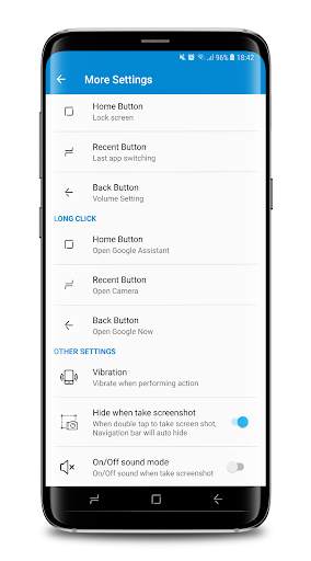 S8 Navigation bar (No Root) screenshot 3