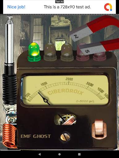 Hantu pendeteksi simulator screenshot 9