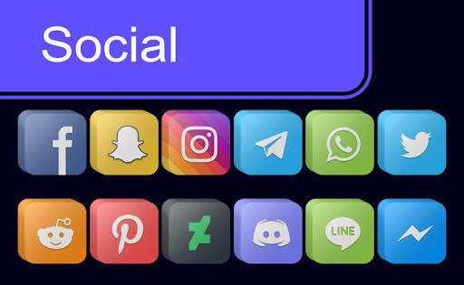Pixel Cubic 3D - Icon Pack screenshot 2