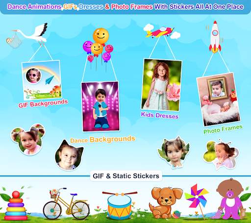Kids Photo frames-Funny Animations screenshot 9