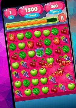 Sweet Fruit Candy Game Free screenshot 4