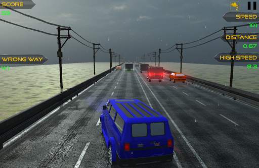 Racing in car with traffic racer screenshot 7