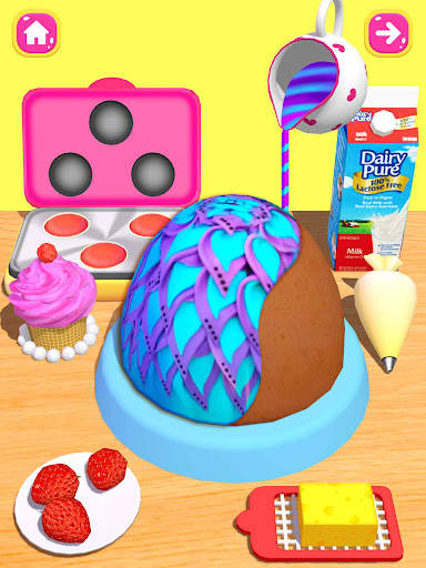 Cake Games: DIY Food Games 3D screenshot 5