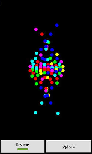 Particle Gravity Simulator screenshot 1