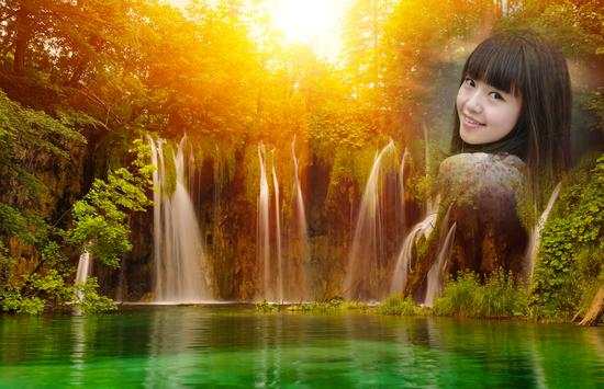 Waterfall Photo Frames 2 تصوير الشاشة