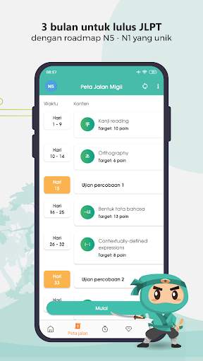Tes JLPT N5 - N1| Migii JLPT screenshot 6