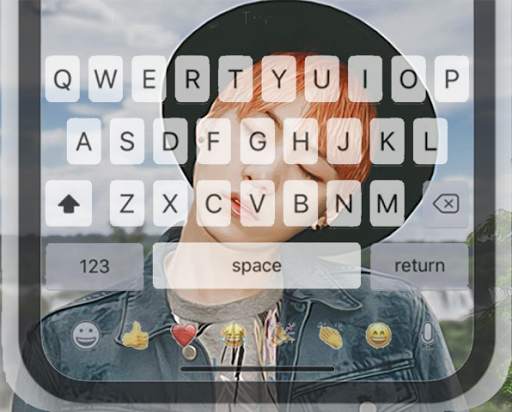 Keyboard Theme of Suga Cute स्क्रीनशॉट 3