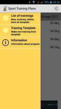 Sport Training Plans screenshot 4