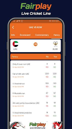 Fairplay Live Cricket Line screenshot 5