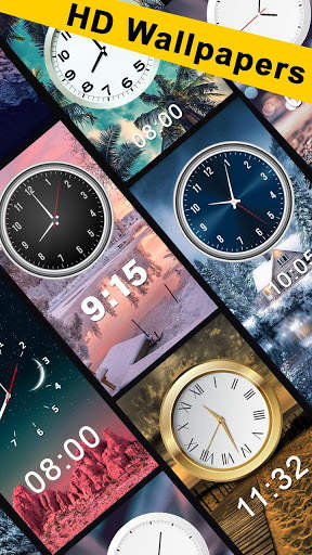 Super Night Clock Live Wallpaper screenshot 3
