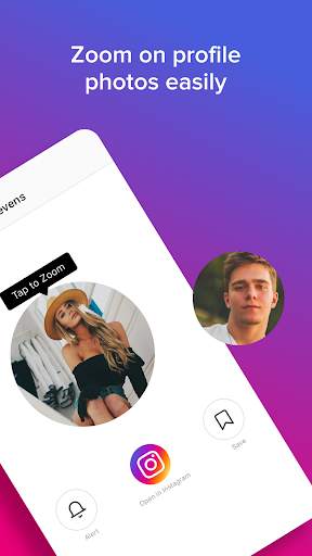 Profile Photo Zoom & Downloader for Instagram screenshot 2