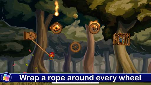 Rope Rescue: Solve Puzzles & Save Baby Birds स्क्रीनशॉट 3