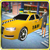 City Cab Driver 3D icon