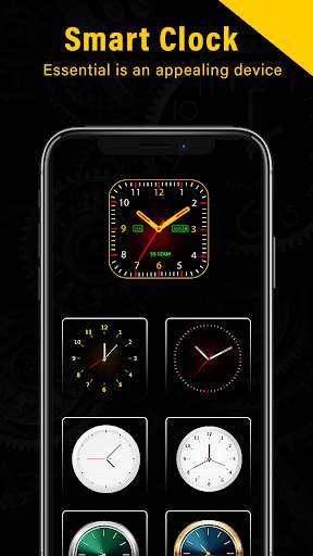 Super Night Clock Live Wallpaper screenshot 2