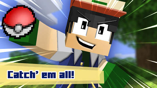 Pixelmon mod game for Minecraft PE screenshot 1