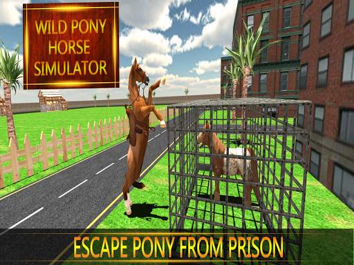Wild Pony Horse Simulator 3D screenshot 8