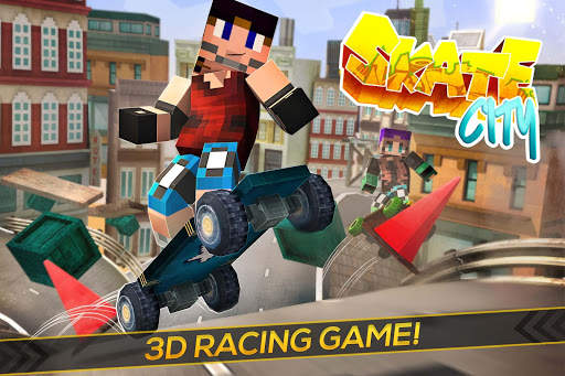 Skate City Adrenaline Race screenshot 1