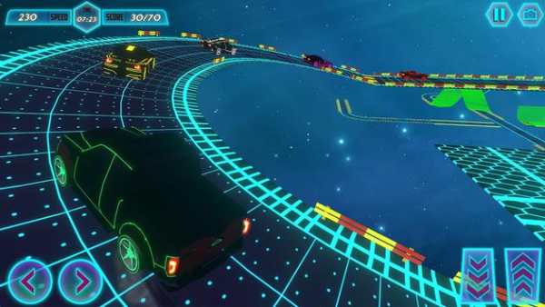 GT Racing Stunts: Car Driving (Neon) screenshot 4