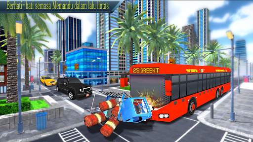 Melampau becak Kargo Pengangkutan: Pemandu Simulat screenshot 3
