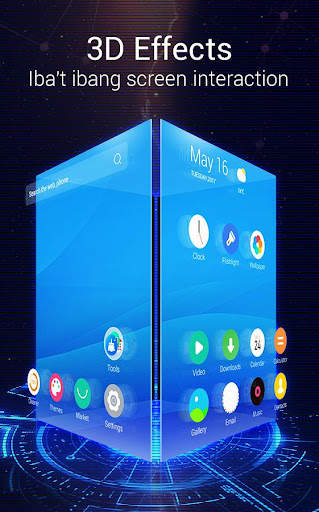 U Launcher 3D:3d na tema screenshot 1
