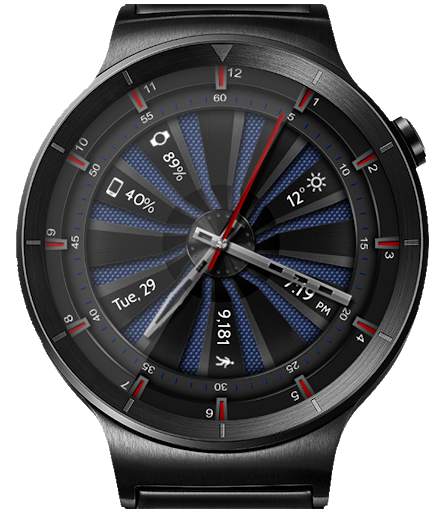 Mesh Turbine HD Watch Face & Clock Widget screenshot 12