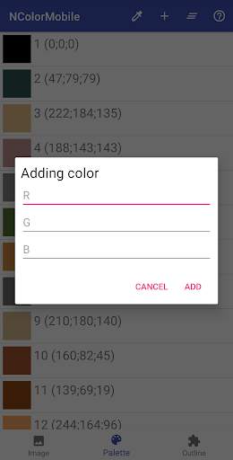 NColorMobile - do-it-yourself coloring by numbers screenshot 3