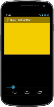 Super Flashlight LED Widget screenshot 6