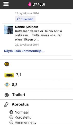 Iltapulu.fi TV-opas screenshot 4