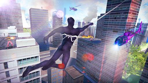🕷 Spider Superhero Fly Simulator screenshot 4