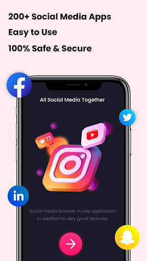 all social media apps in one app screenshot 1