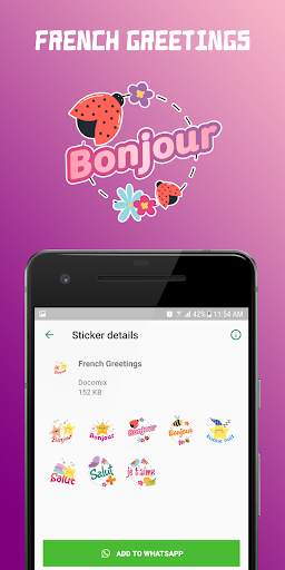 WAStickerApps - Greetings (Multi Language) screenshot 5