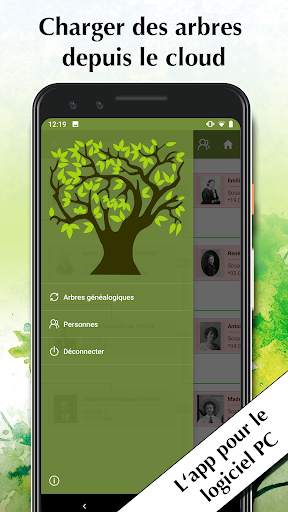 Généalogie Viewer – pour le logiciel pour PC screenshot 1