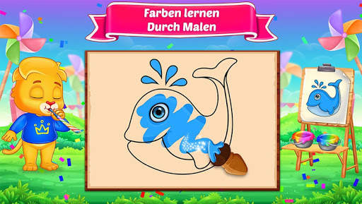 Farben Lernen: Malspiele screenshot 3