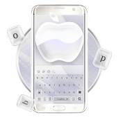 Silver Glass Apple 10001005