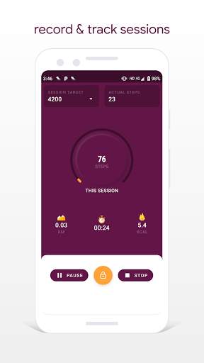 Stepper - The Pedometer App screenshot 3