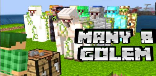 Many B Golem Mod for Minecraft PE screenshot 5