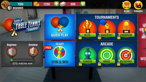 World Table Tennis Champs screenshot 1