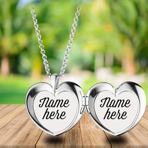 Write Name On Locket 2 تصوير الشاشة