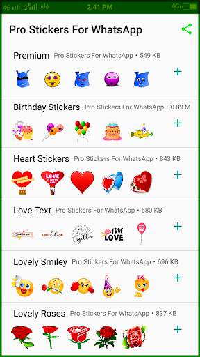 Pro Stickers for WhatsApp - WAStickerApps screenshot 4