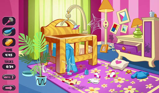Princess Clean House Game screenshot 8