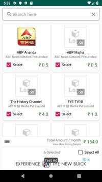TV Calc - DTH Channel Price calculator screenshot 3
