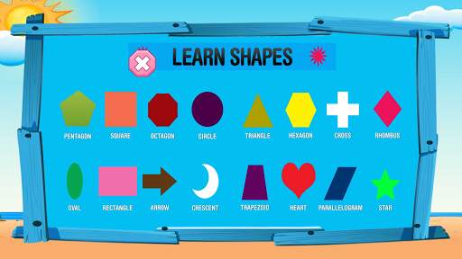 Learn Shape Games For Kids Toddlers - Shapes Apps screenshot 1