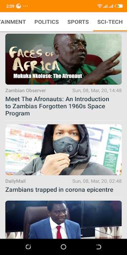 Zambian newspapers - Breaking news in Zambia screenshot 7